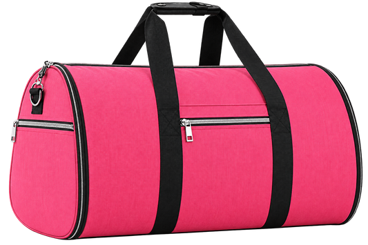 Convertible Garment Bag with Shoulder Strap – Travel Duffel Bag