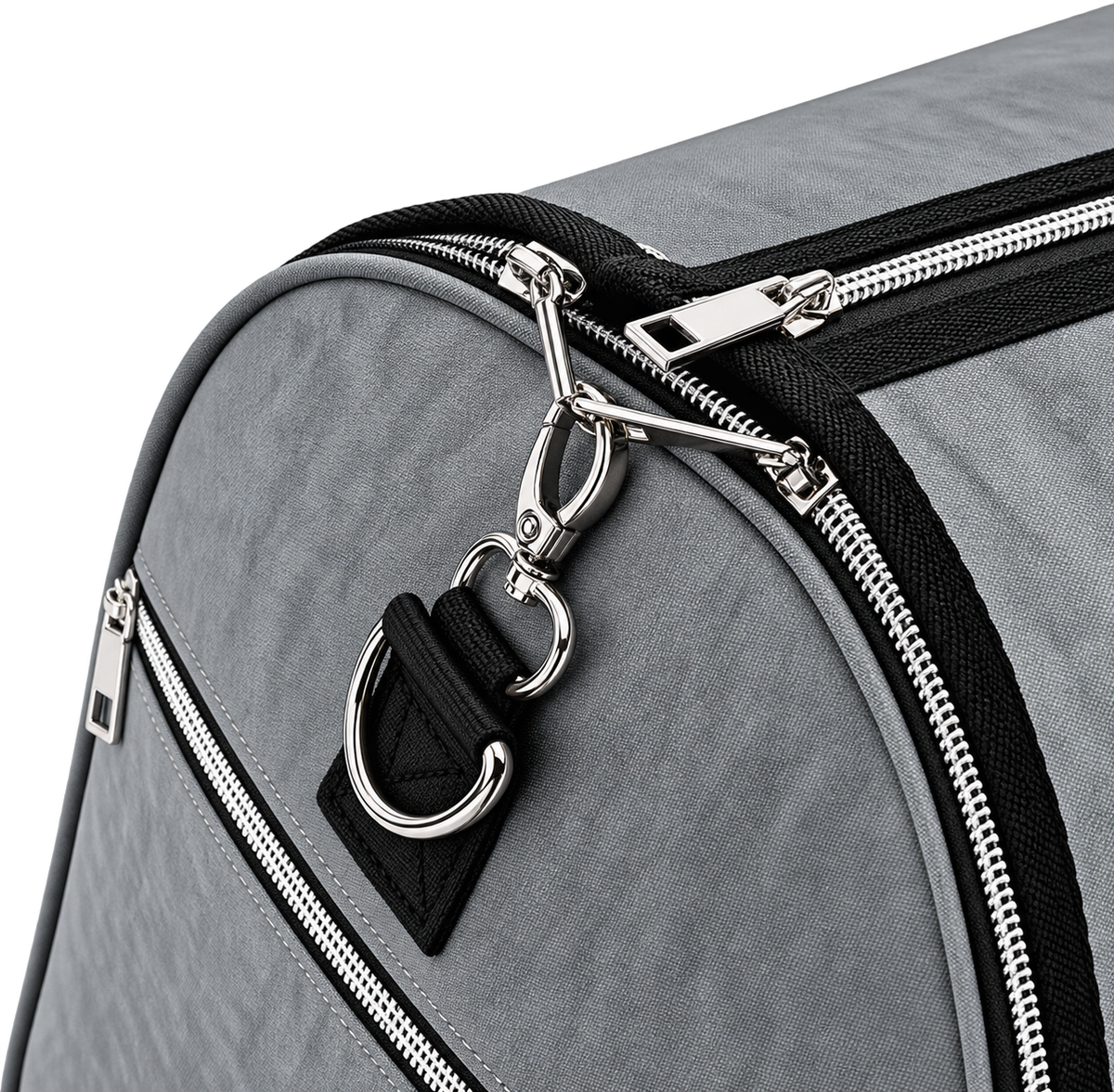 Convertible Garment Bag with Shoulder Strap – Travel Duffel Bag