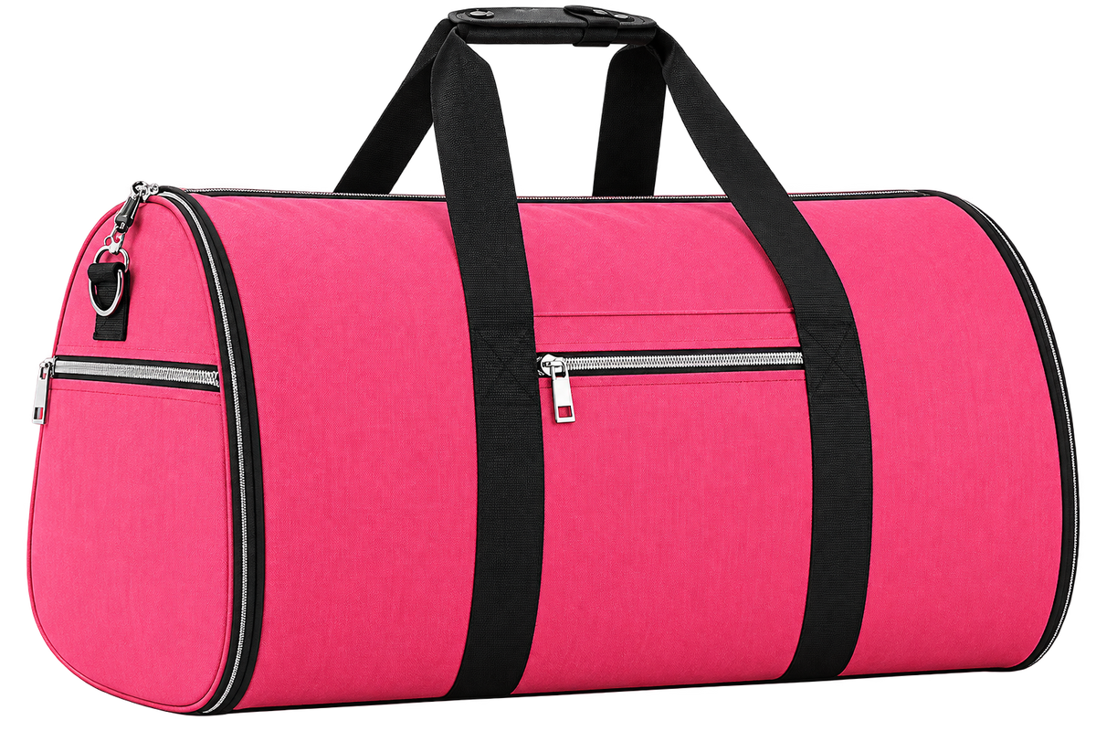 Convertible Garment Bag with Shoulder Strap – Travel Duffel Bag