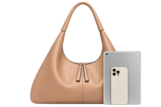 Women’s Genuine Leather Hobo Bag – Large Shoulder Tote