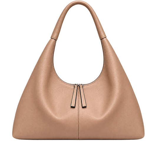 Women’s Genuine Leather Hobo Bag – Large Shoulder Tote