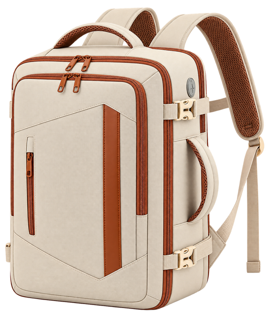 Travel Backpack with Shoe Compartment – 15.6-Inch Laptop