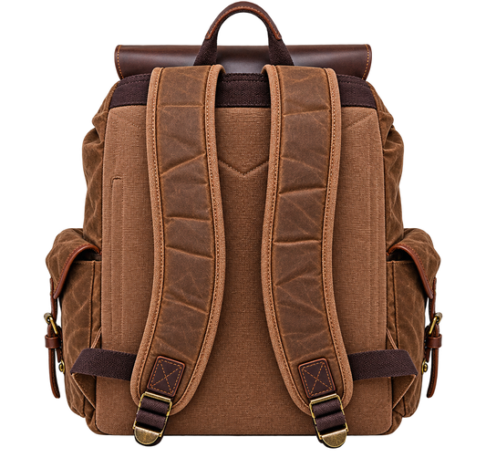 Canvas Backpack with 16-Inch Laptop Compartment