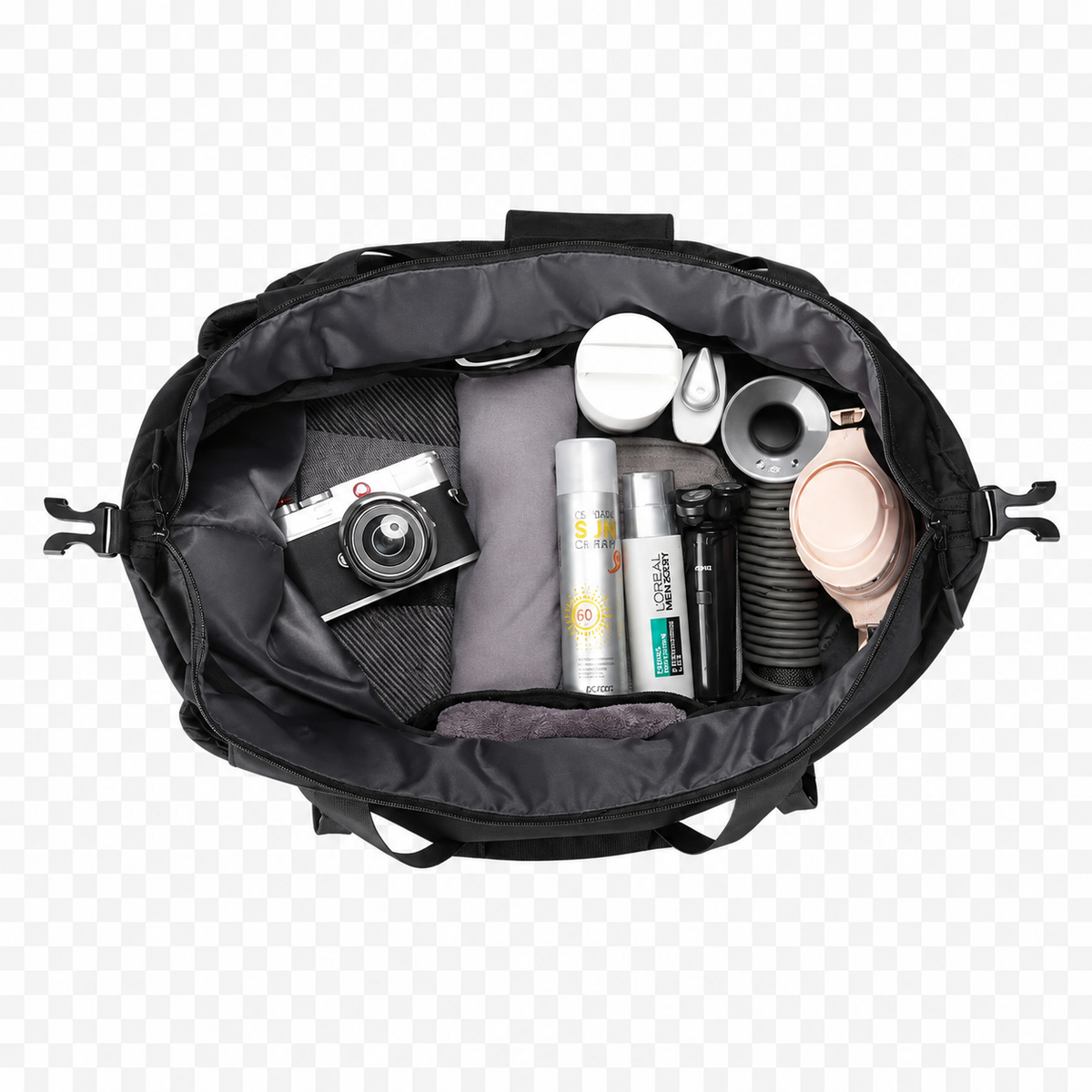 Travel Backpack – Convertible Oxford Bag with Wet Dry Compartment